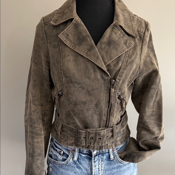 Papaya Jackets & Blazers - Women's Brown Belted Jacket